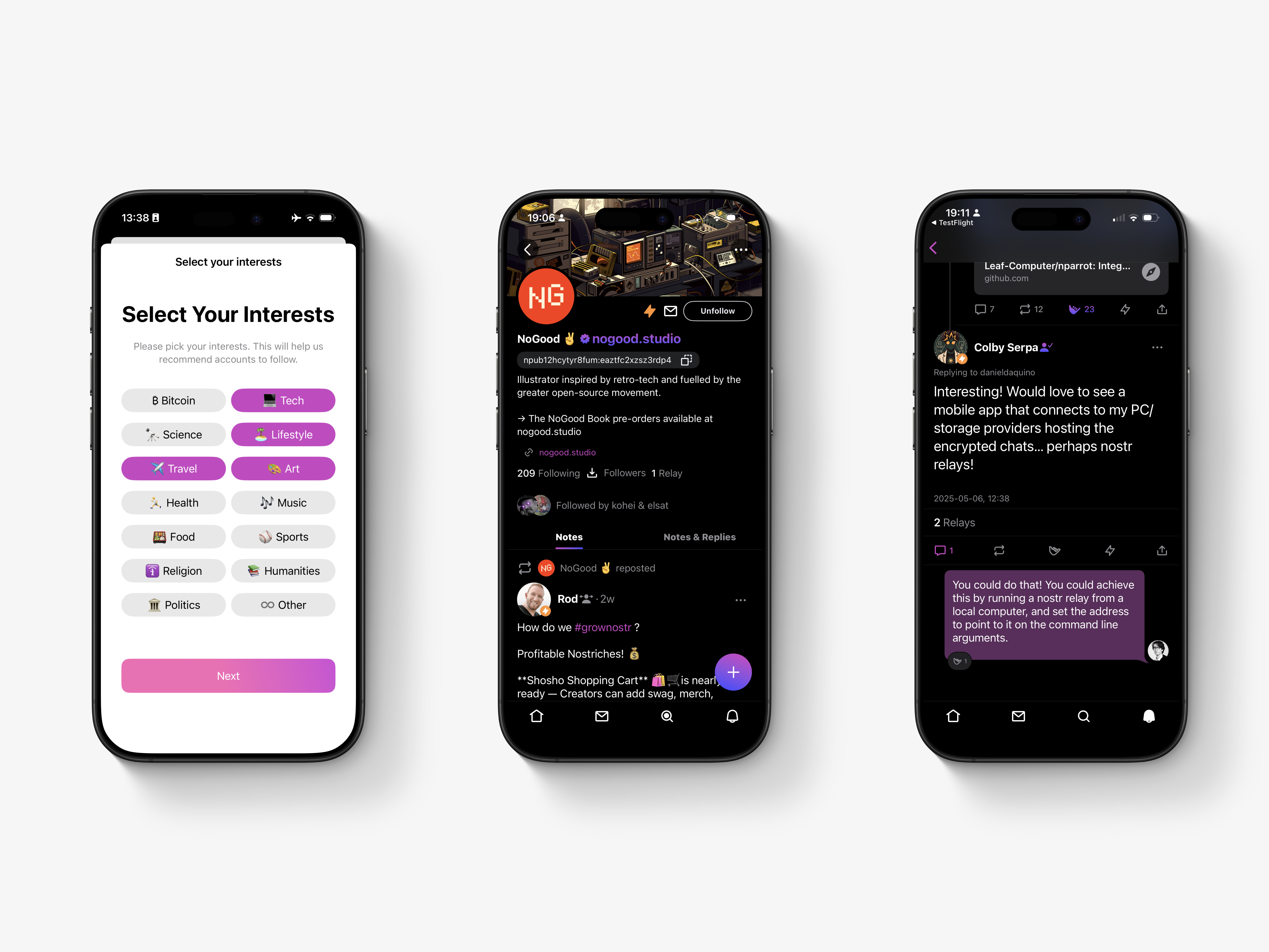 Damus app card